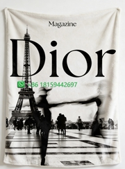 Dior Throw Blankets